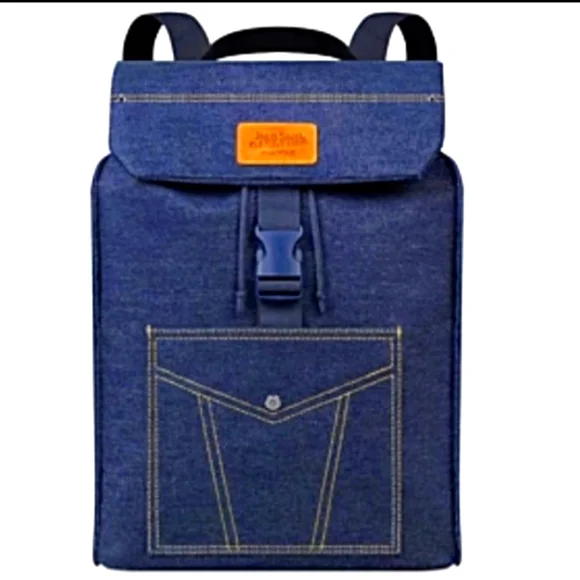 JEAN PAUL GLITTER BACKPACK - Picture 1 of 8